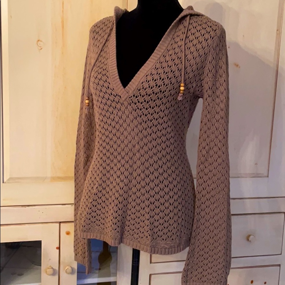 Athleta Crochet pullover Hoodie